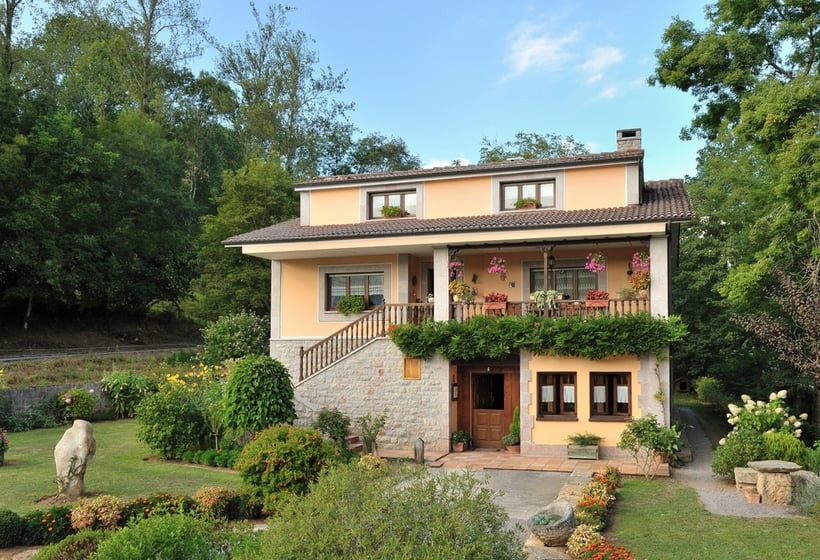 Aussenbereich Casa Rural Santu Colás Cangas de Onis